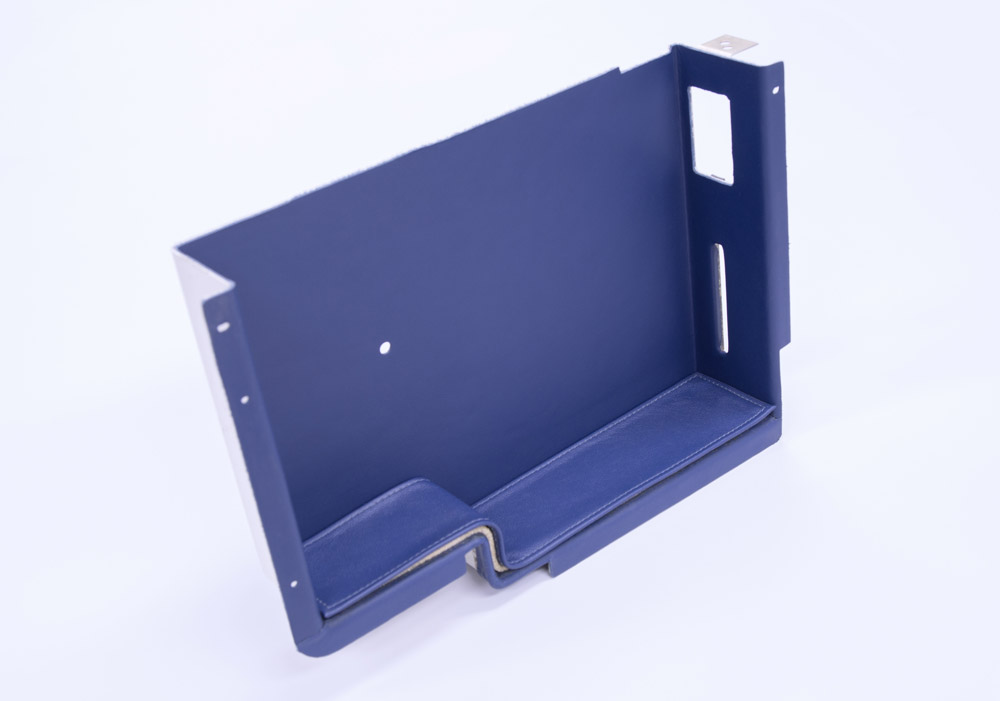 Finished thermoformed part with graphics and fine detail